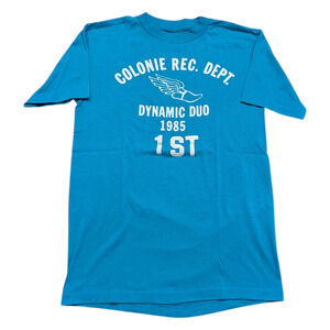 1985 Colonie Rec. Dept. Dynamic Duo T shirt